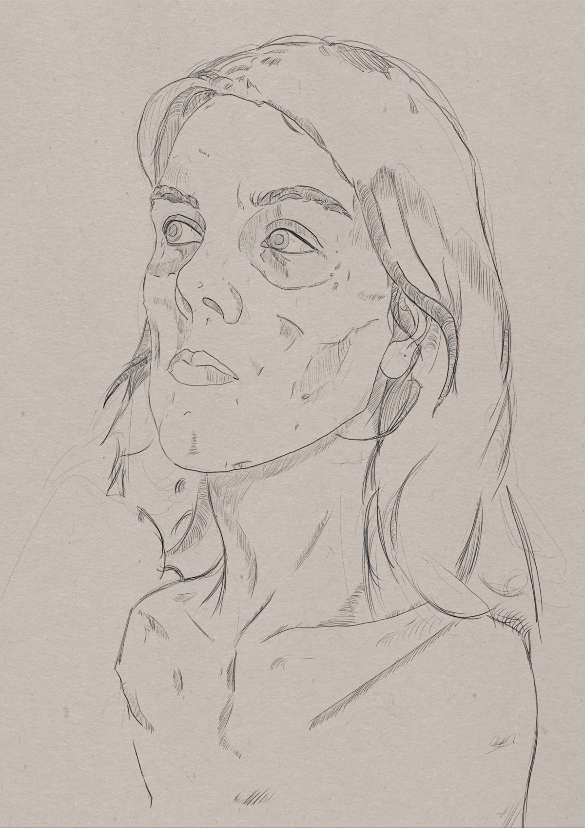 portraits of my family and friends as victims of famine
