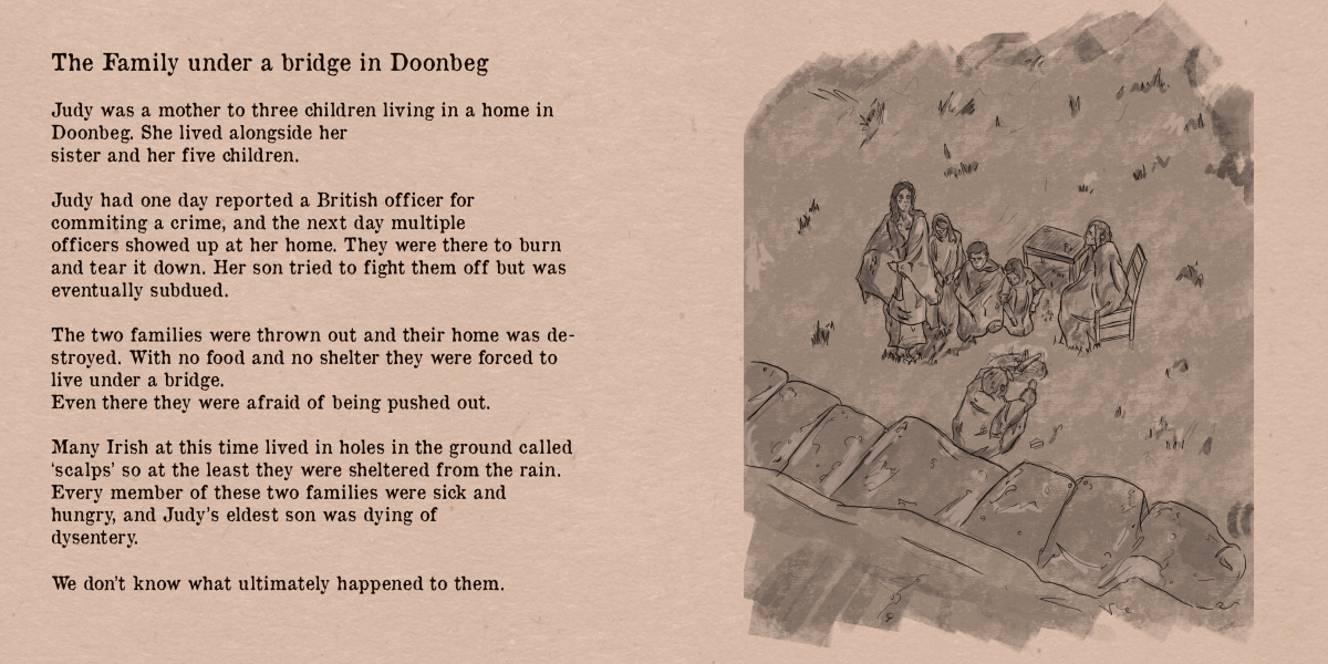 The story of Judy O'Donnell from the Great Famine