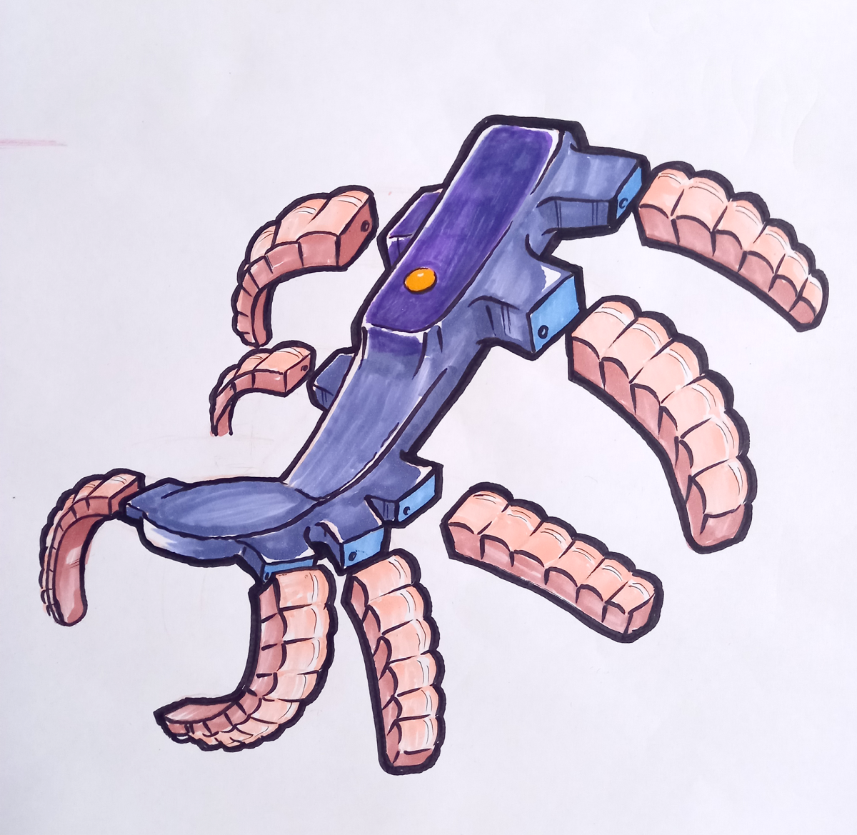 A 'soft robot' to immobilise a lower limb