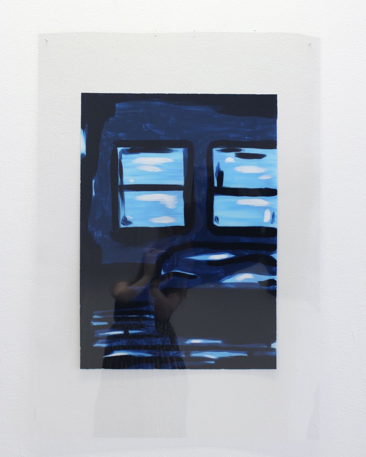 'Portobello', ink painting on acetate