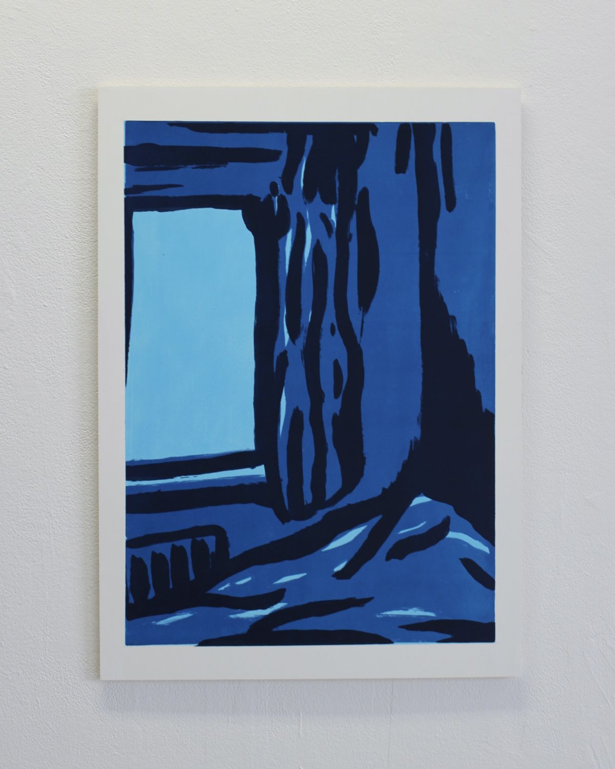'Harold's Cross', screen print on wood