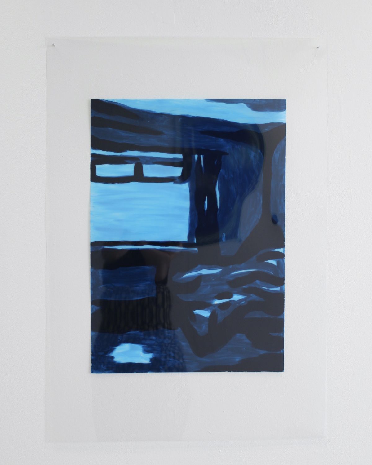 'Stradbally', ink painting on acetate
