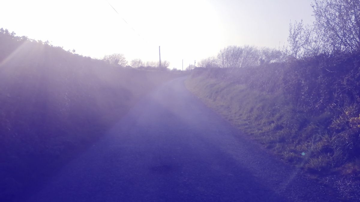 Still from 'The Blue Blue Sky' video