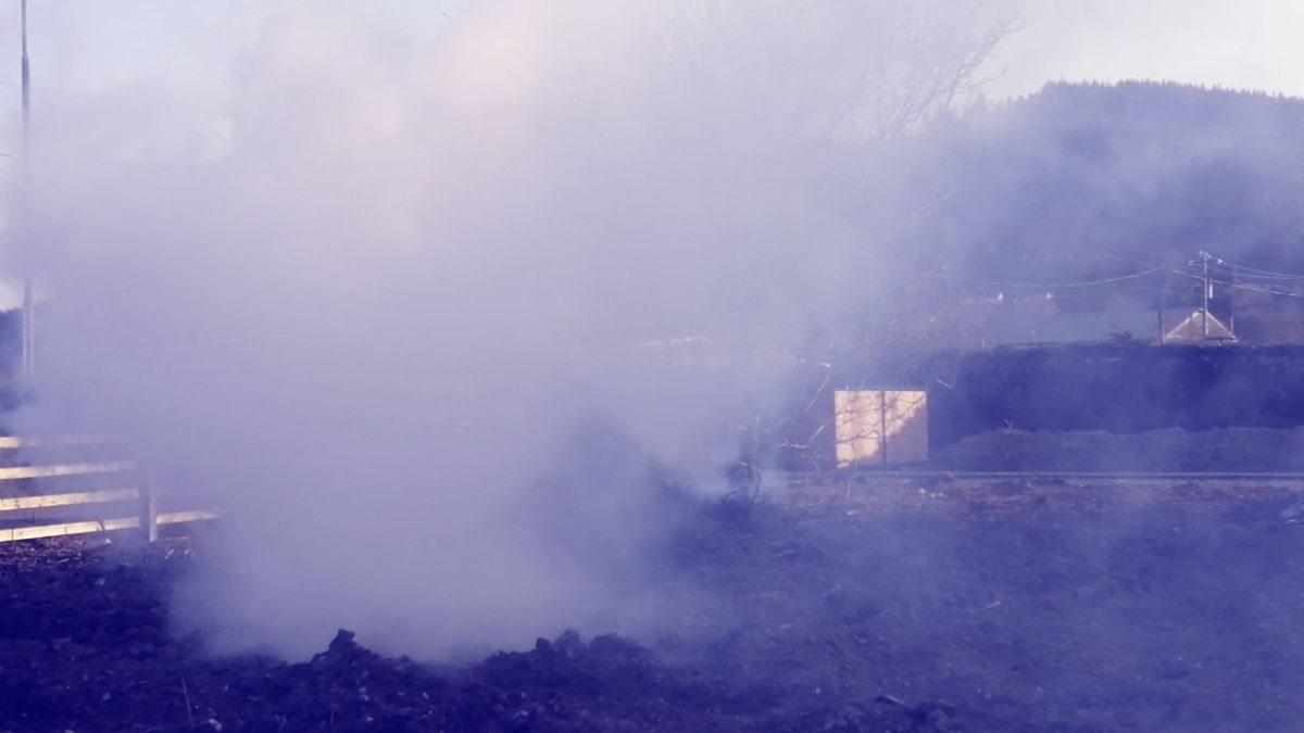 Still from 'The Blue Blue Sky' video