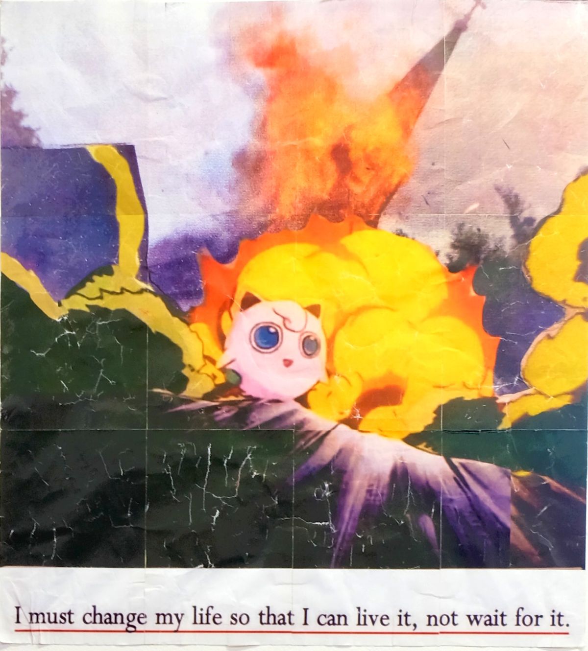 '(TWD) Total World Domination', PDF print collage