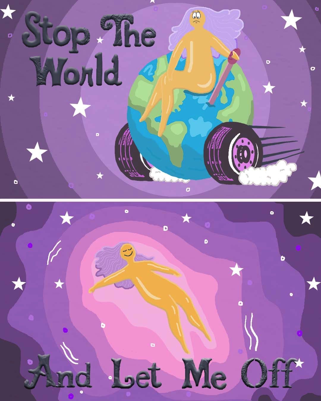 “Hey, stop the world and let me off I'm tired of going round and round” – Declan Nerney