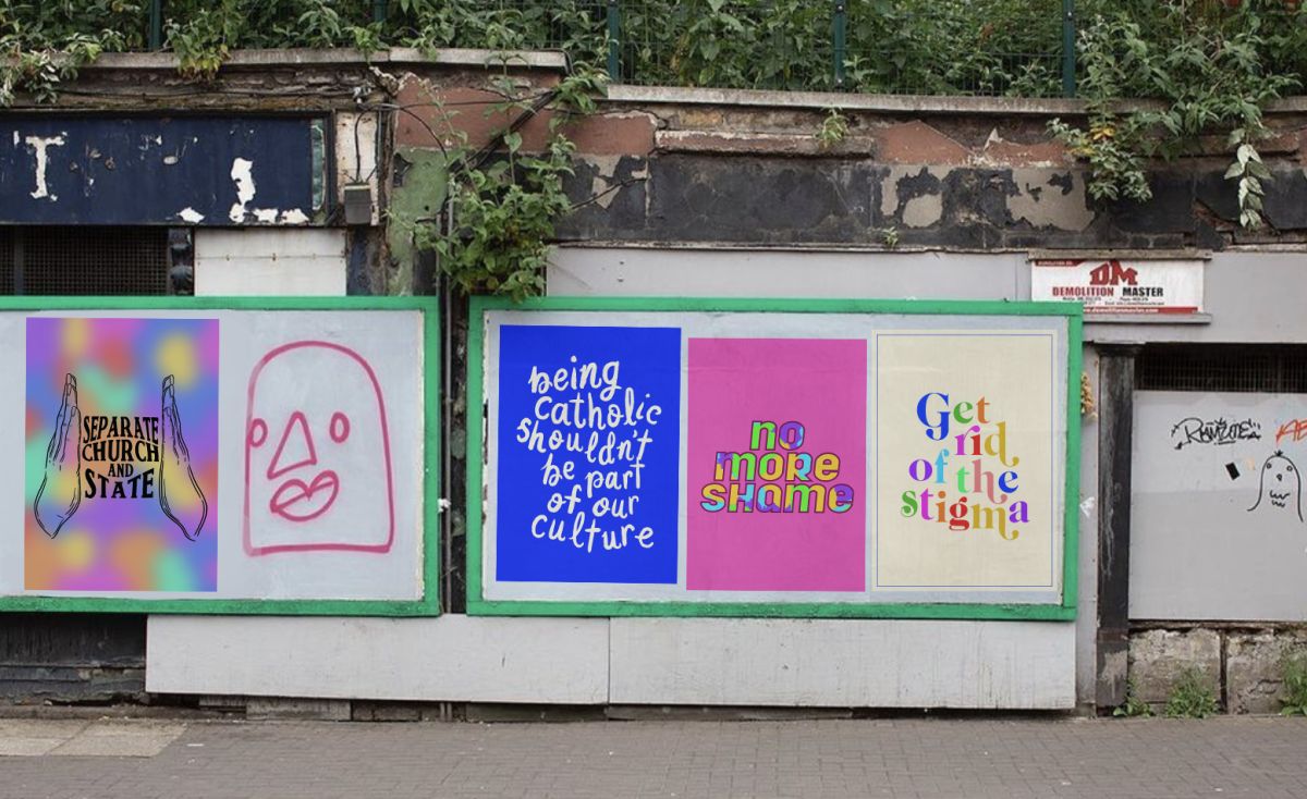 Campaign posters mockup – voicing opinions of those looking for change