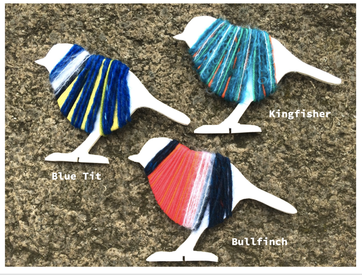 Bird Yarn Wraps