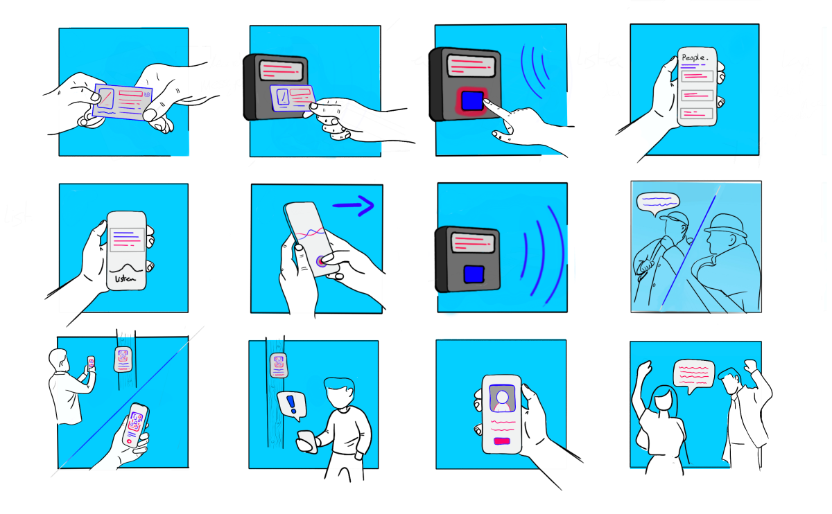 Concept storyboard