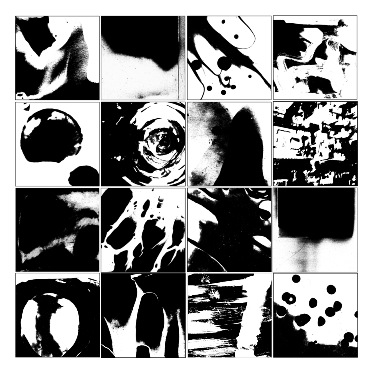 Chemigram scans used for prints