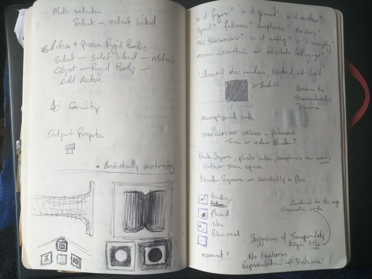 Process – Notebook page example