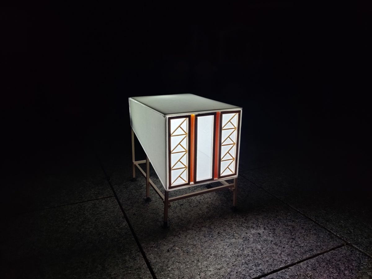 Physical scale model of Virtual Atrium