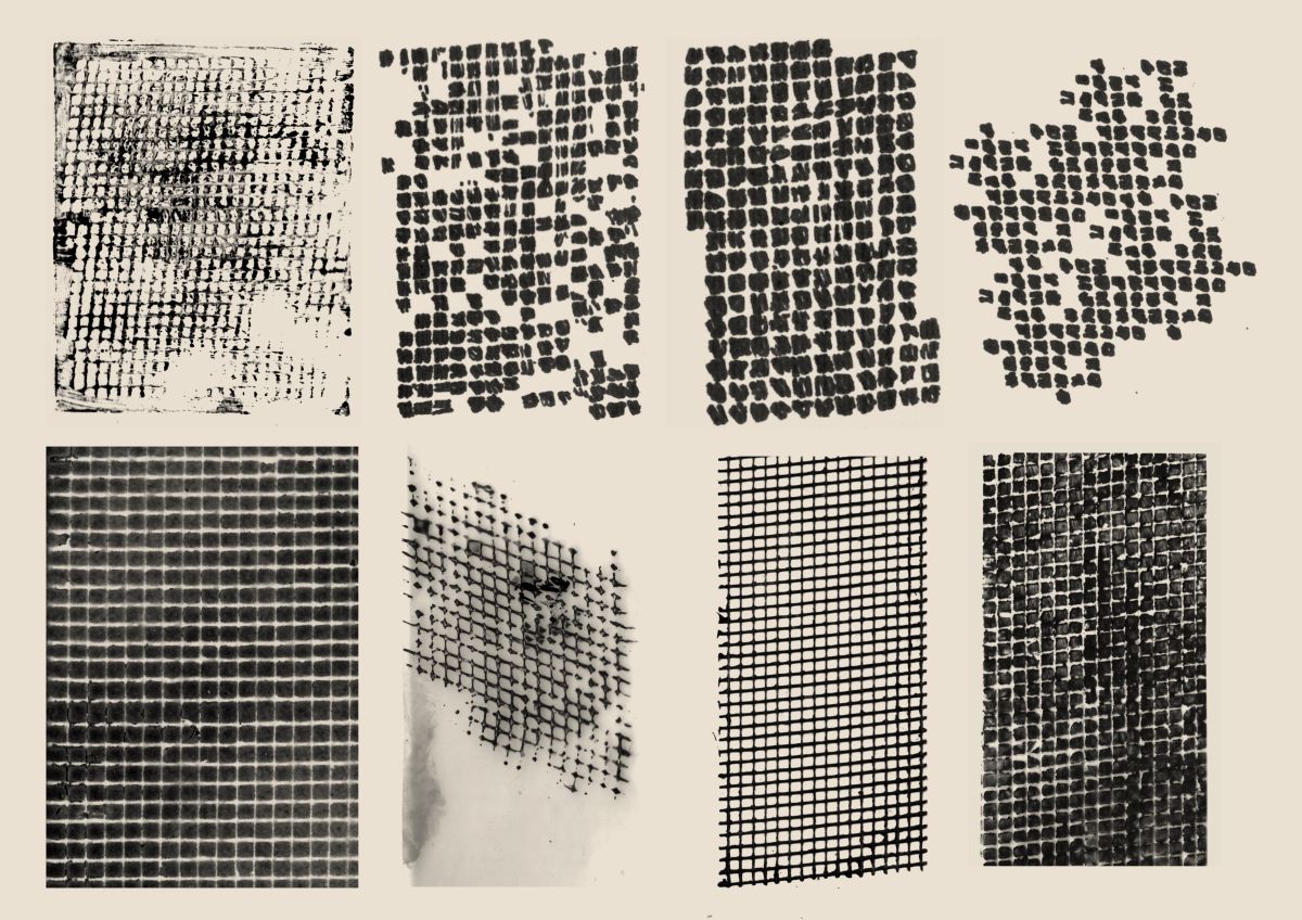 Grid research drawings and impressions