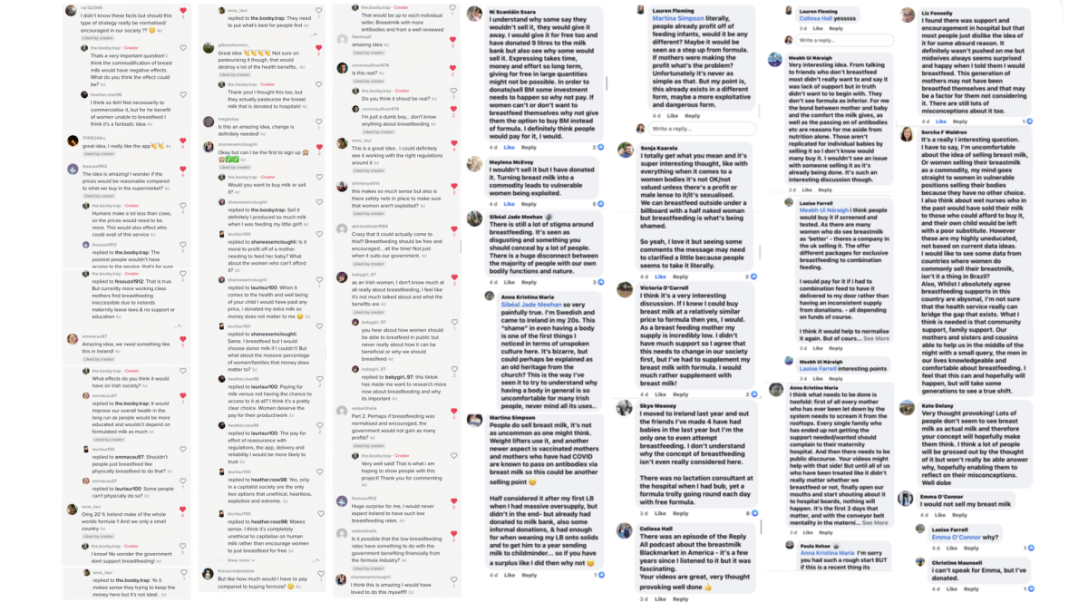 The online conversation