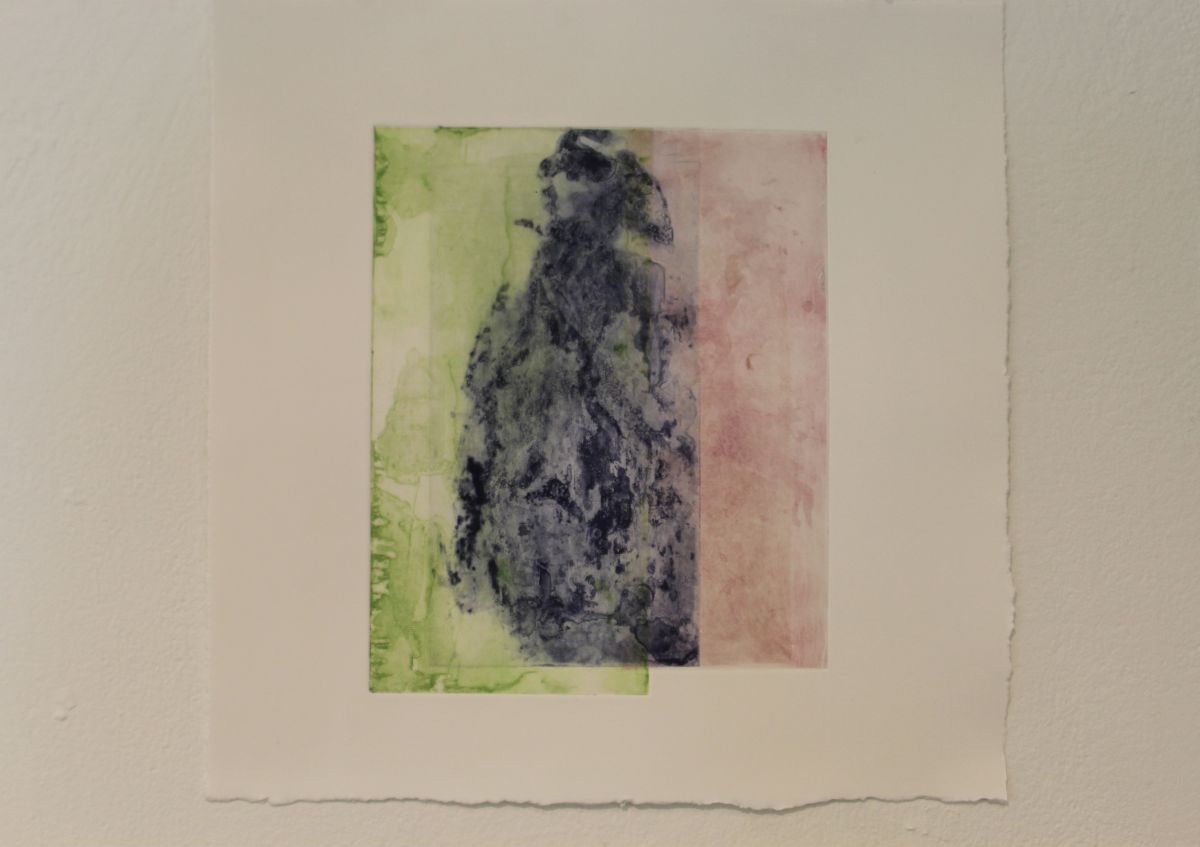 Untitled. Open bite etching on Fabriano paper