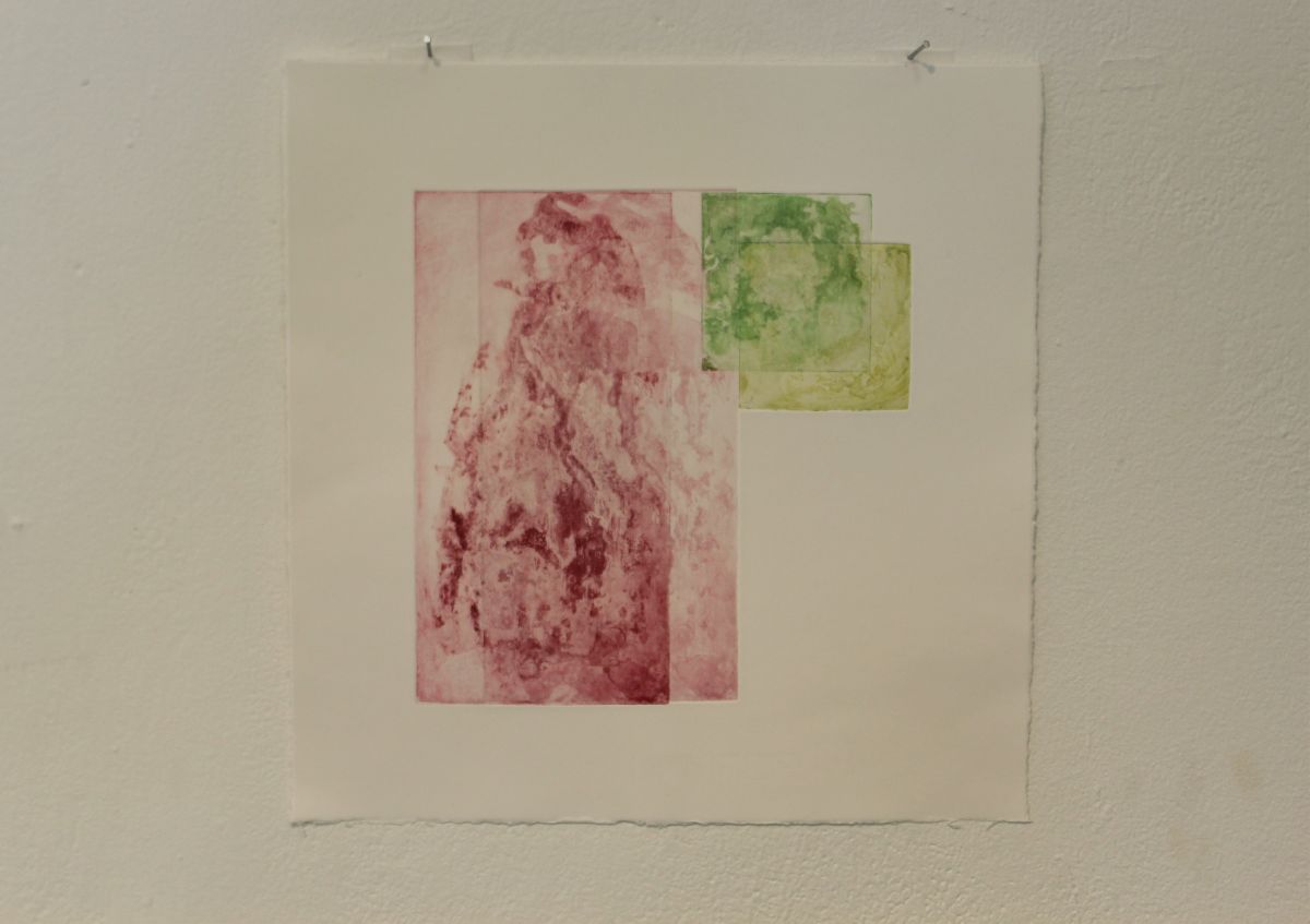 Untitled. Open bite etching on Fabriano paper