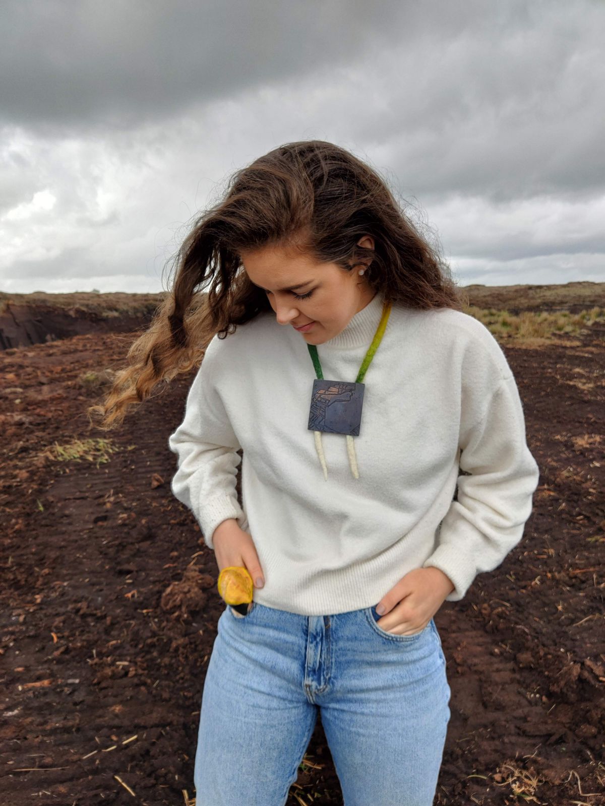 Homeland Neckpiece and Gorse Flower Ring