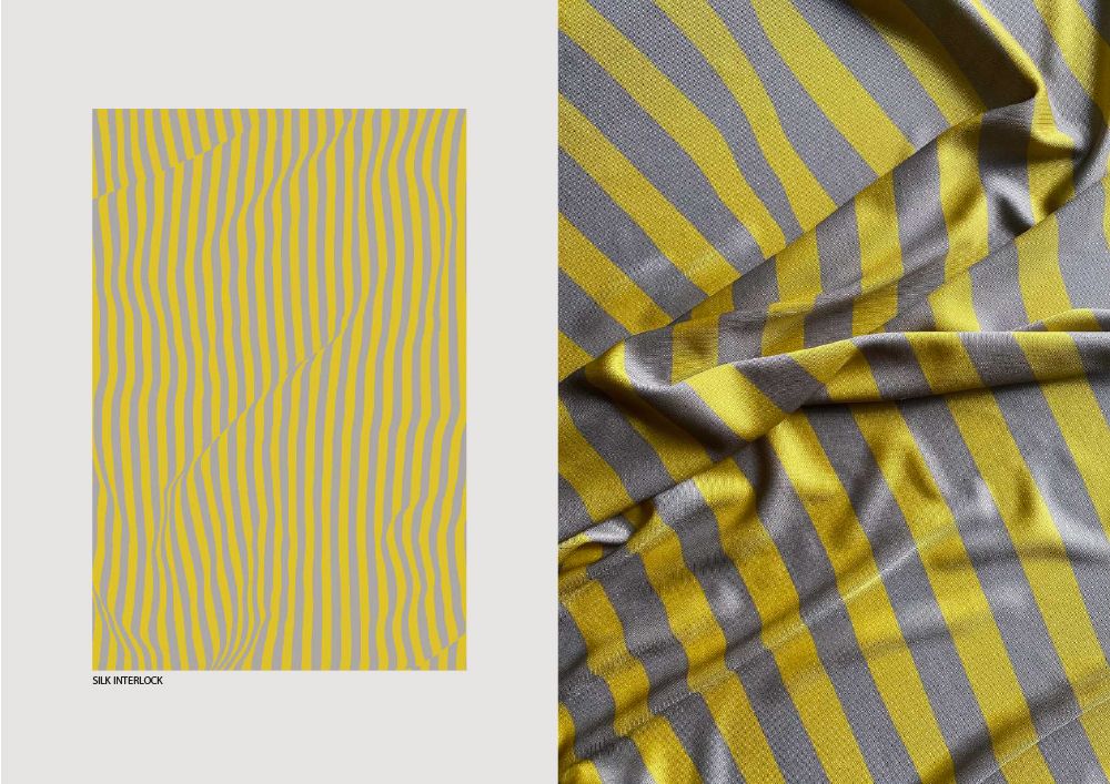 SILK INTERLOCK JERSEY