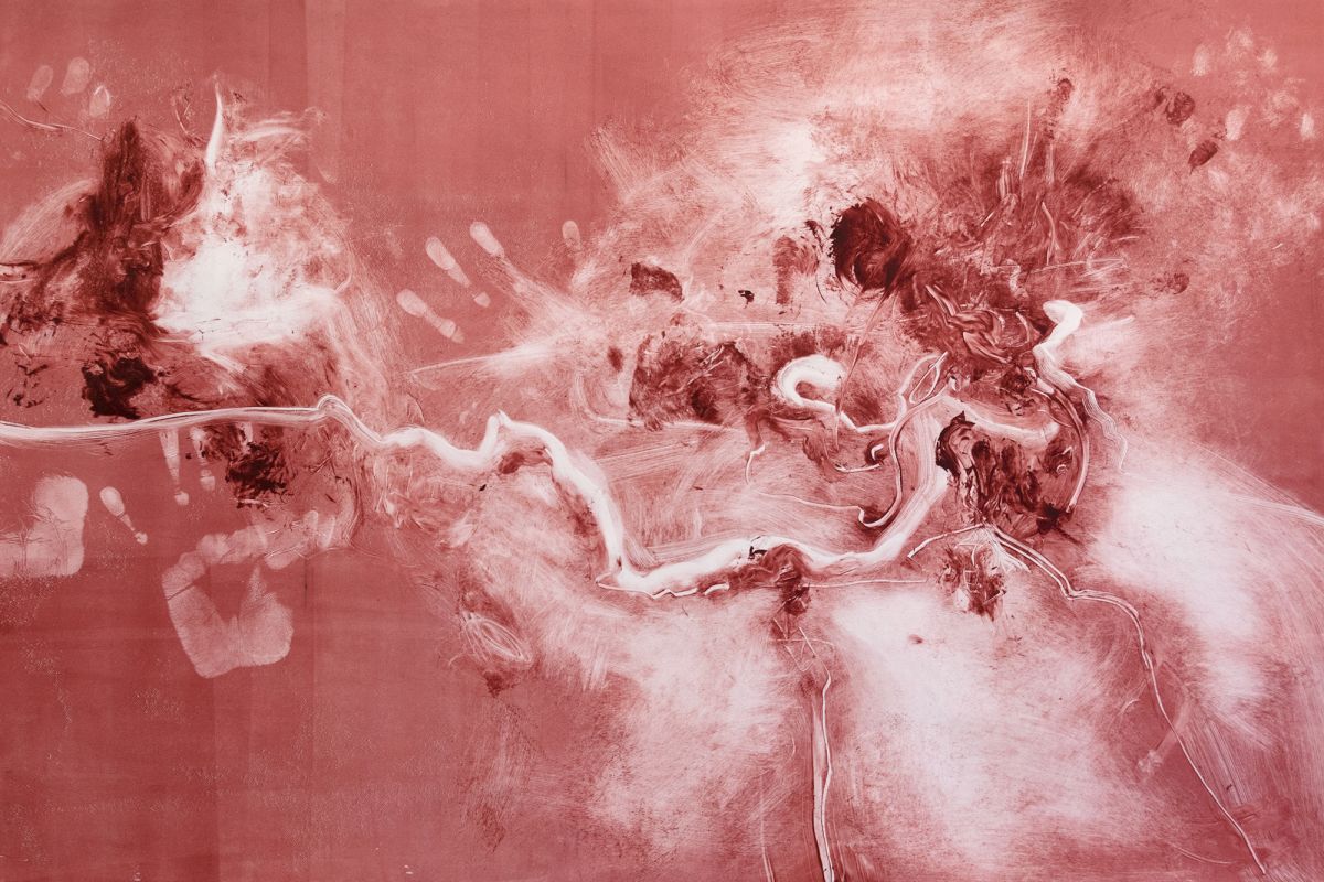Postpartum. Monoprint