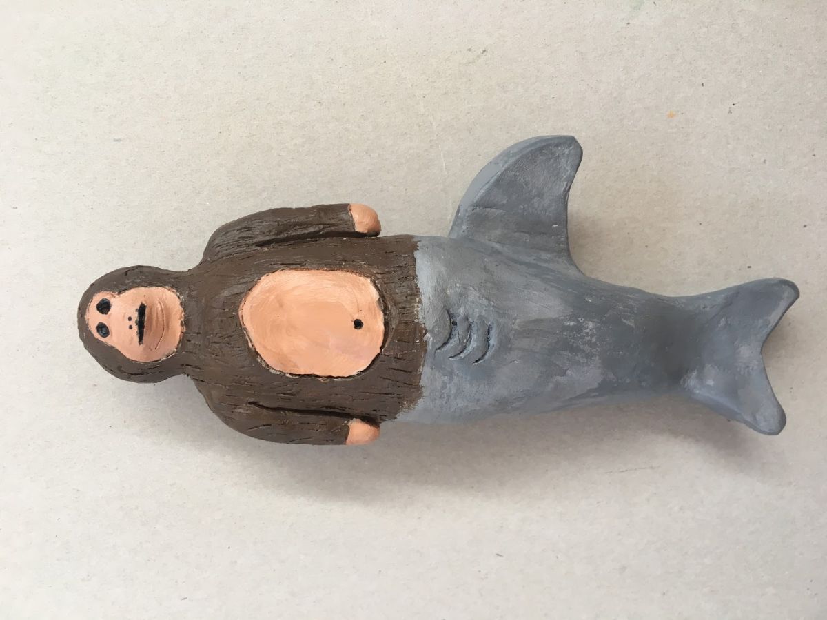 Student's clay work