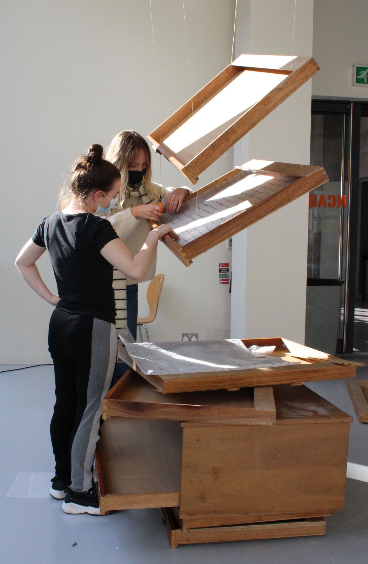The Change Lab installation
