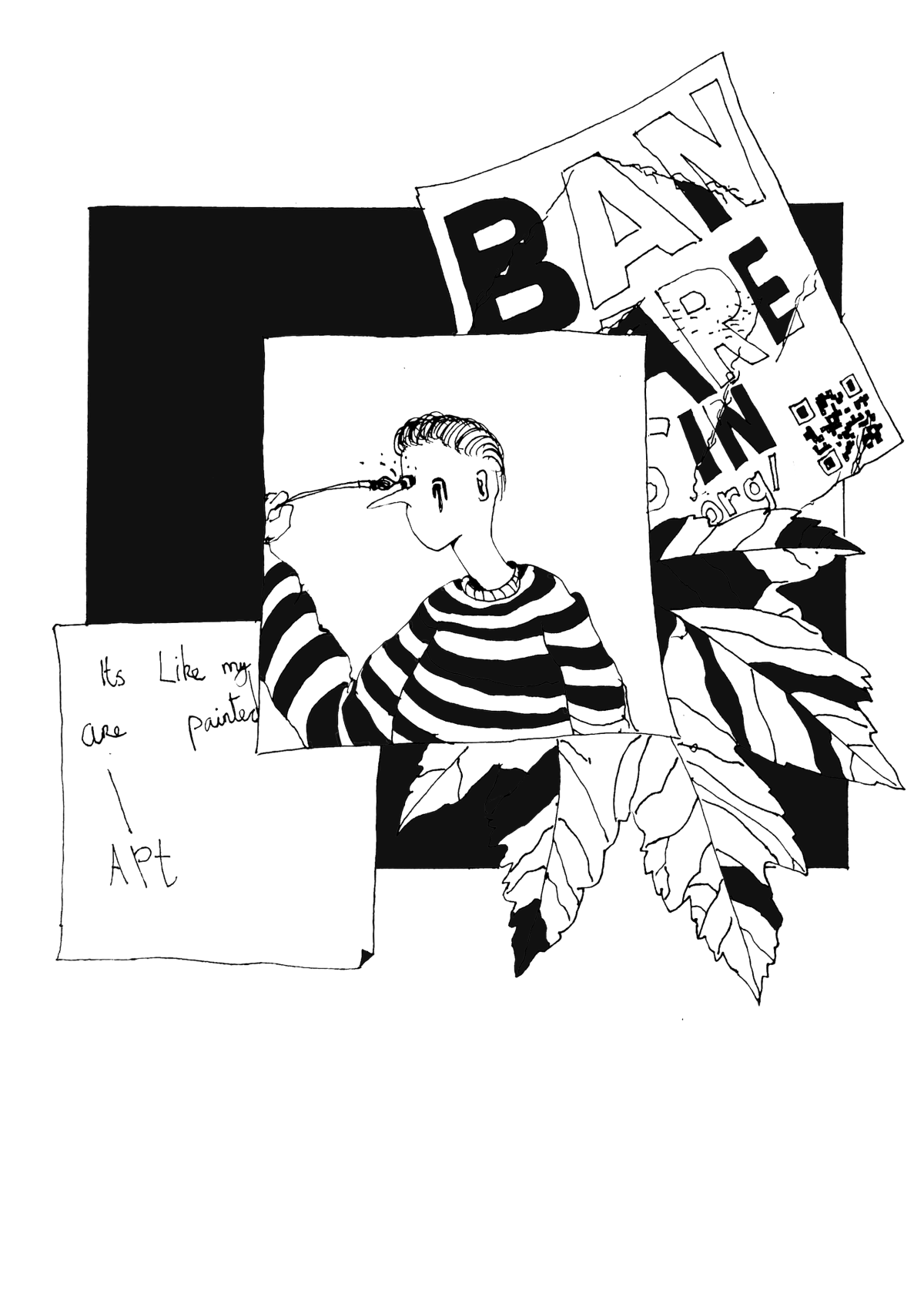 Sonder. Illustration from zine