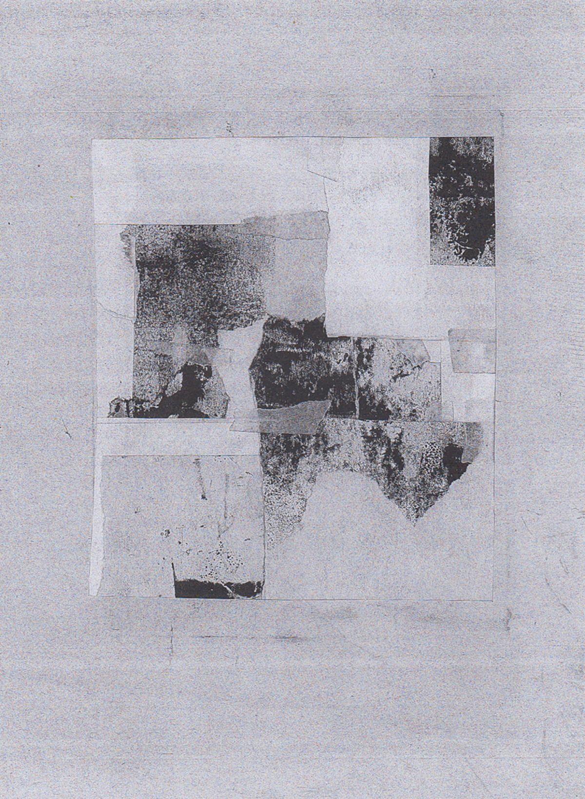 Untitled. Printing ink on paper, 21 x 29.7cm