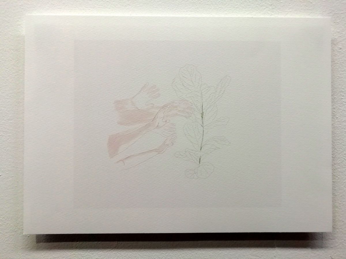 Reaching. 1/1 digital print
