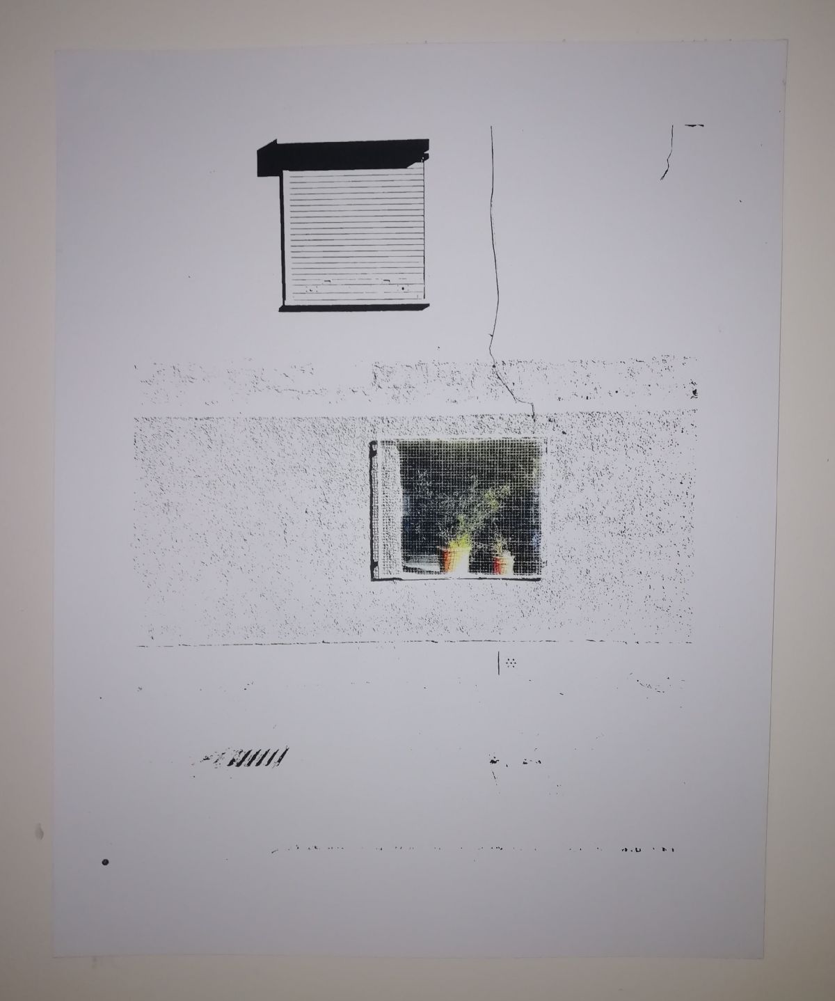 Vivification. V/E 6/25 screen print on Southbank/ Fabriano Fine Art paper