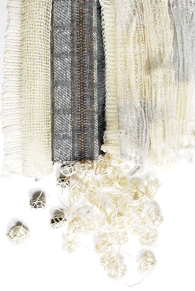 Crochet, machine knit, woven – all based on paper yarns