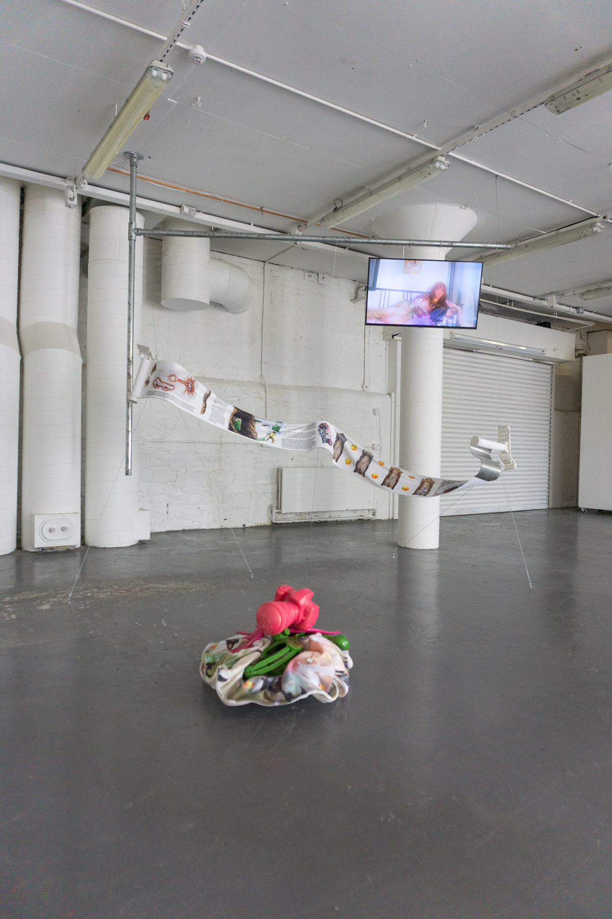 Installation view (from top to bottom) The Seer, The Revelator, The Prophet