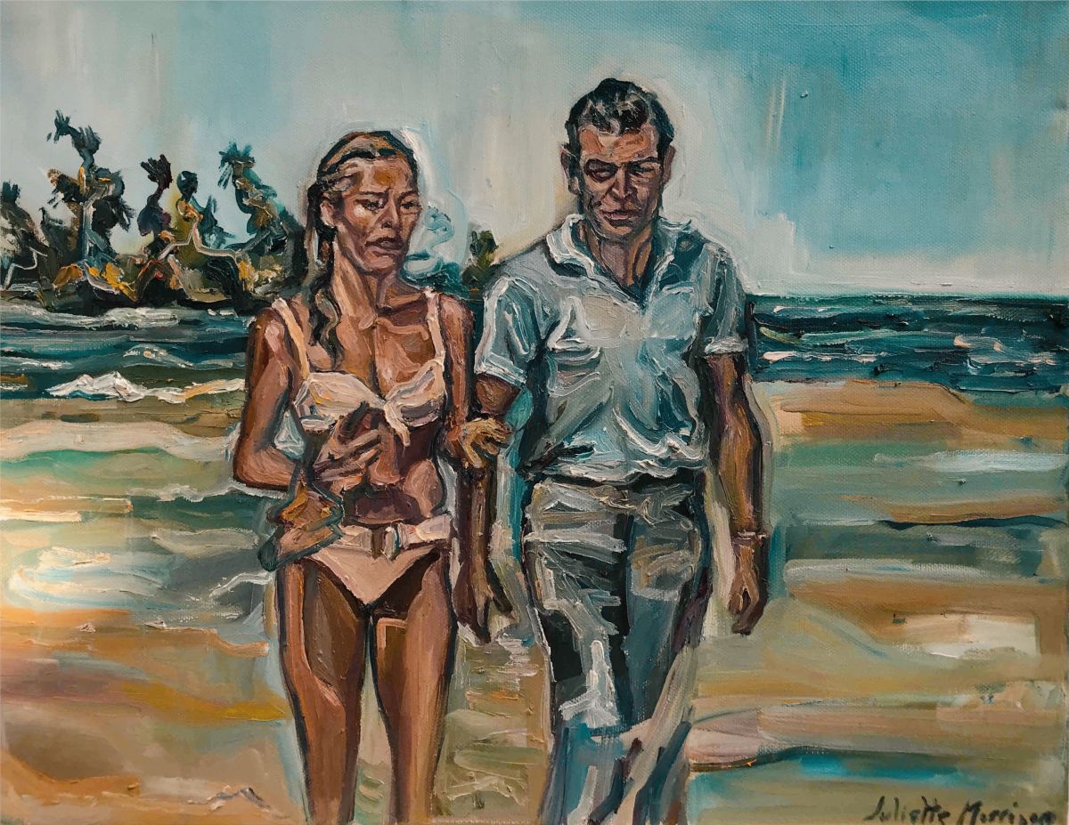 Dr. No Part 8 on Youtube. Oil on canvas, 50 x 40cm