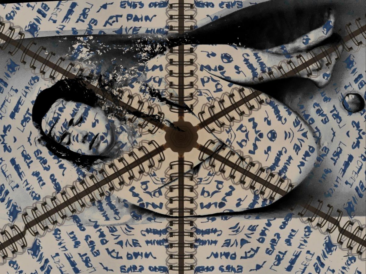 Re-born. A3 digital collage