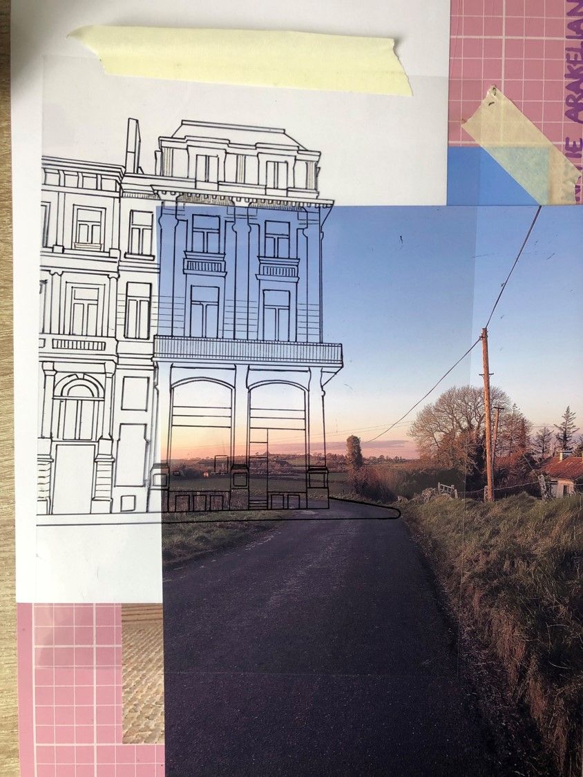 Juxtaposition Via Landscape