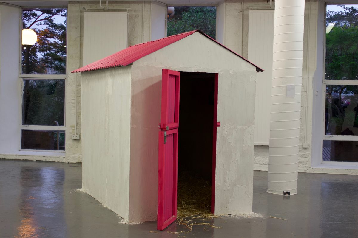 The Unconventional Shed, 2019. Installation