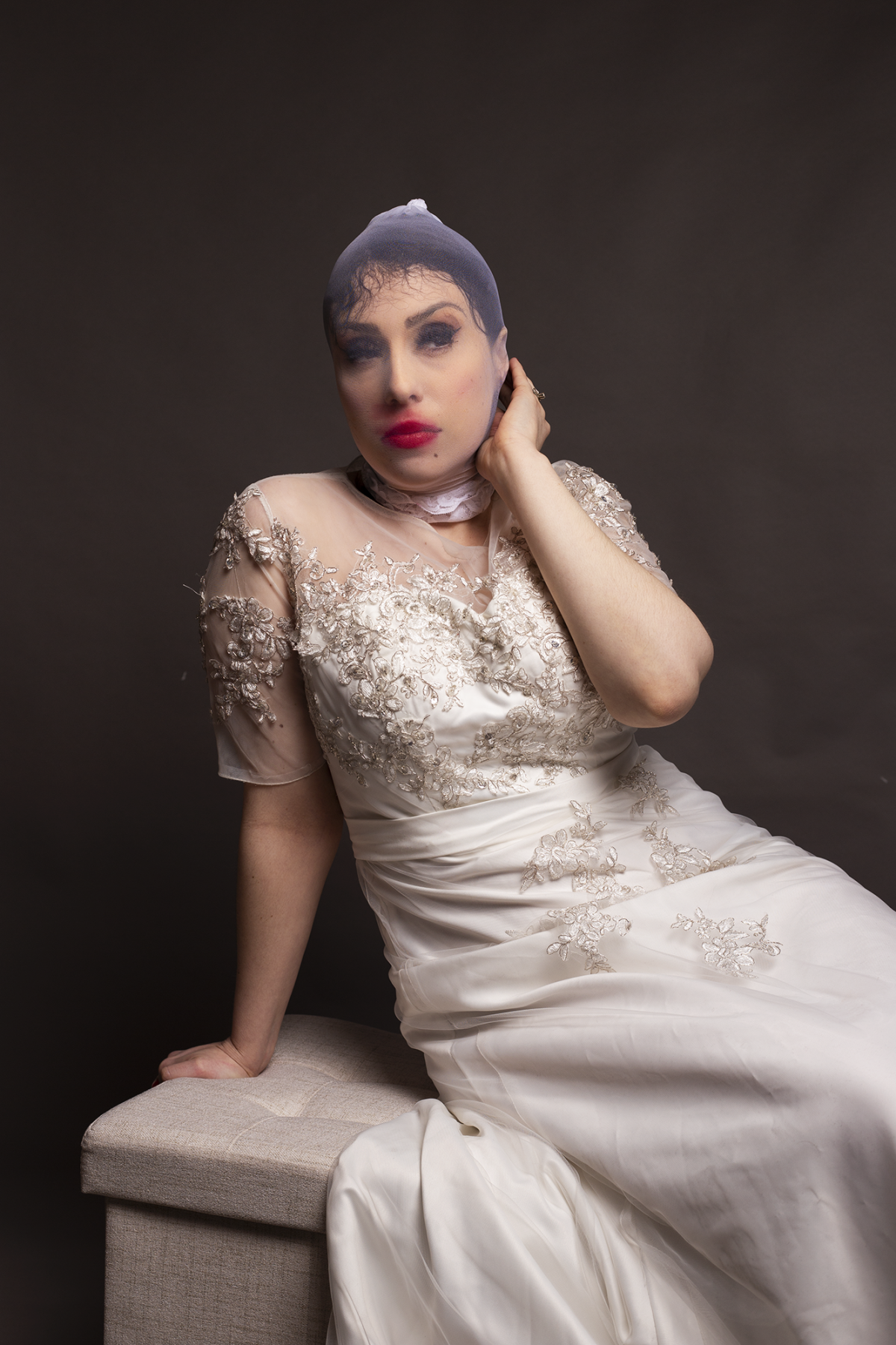 Meryl Daze, 2021. Digital photographic self-portrait. Photo by Magda Kaczmarska