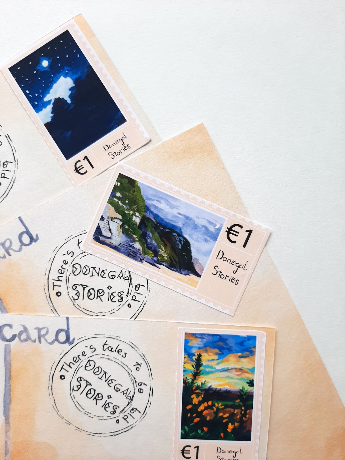 Sample of stamps
