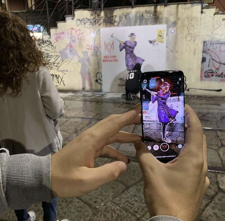 Milano Resiste's Instagram Filter