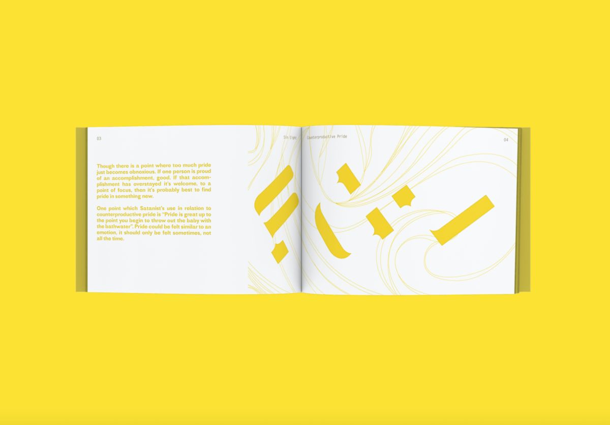 Counterproductive Pride. Publication spread