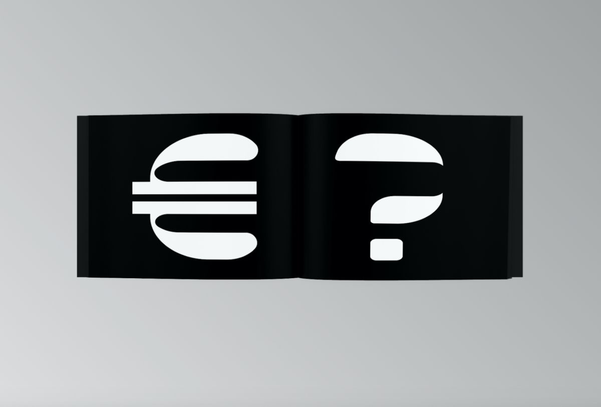 Type Specimen. Booklet spread