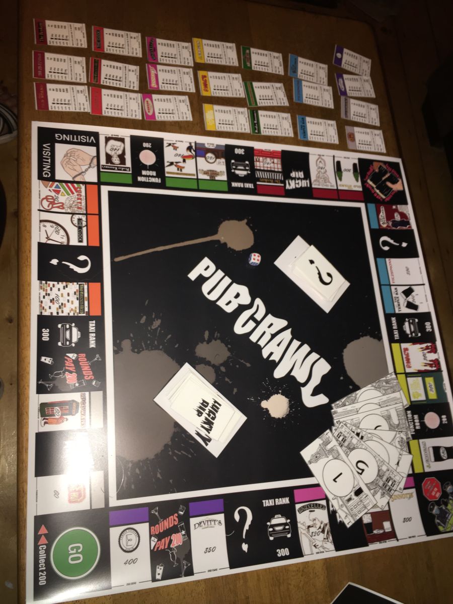 Pub Crawl – The Board Game