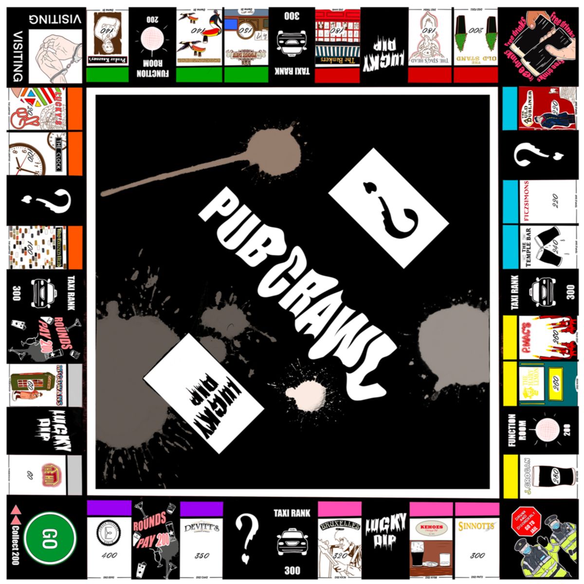 Pub Crawl – The Board Game