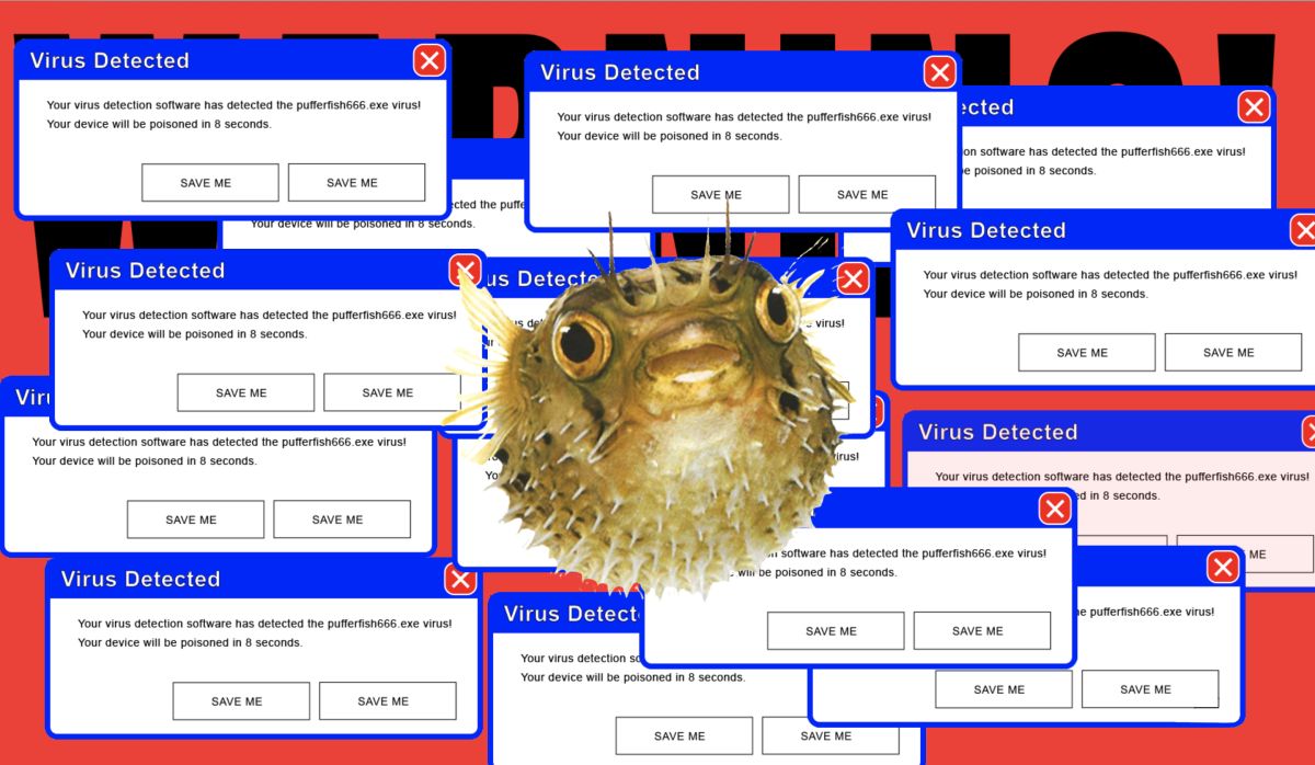 CLICKBAIT. Webpage still