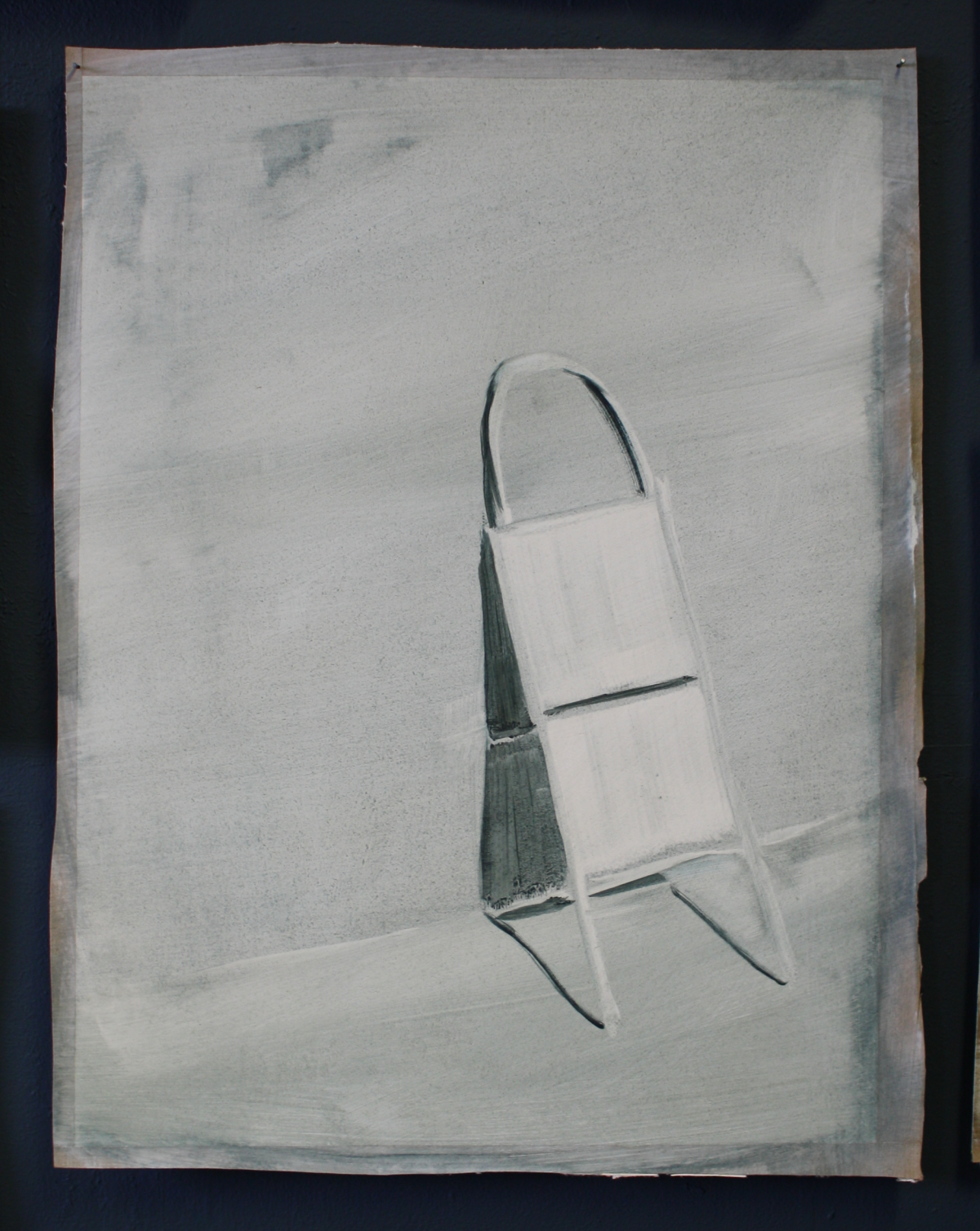 Step-Ladder in Blue Light