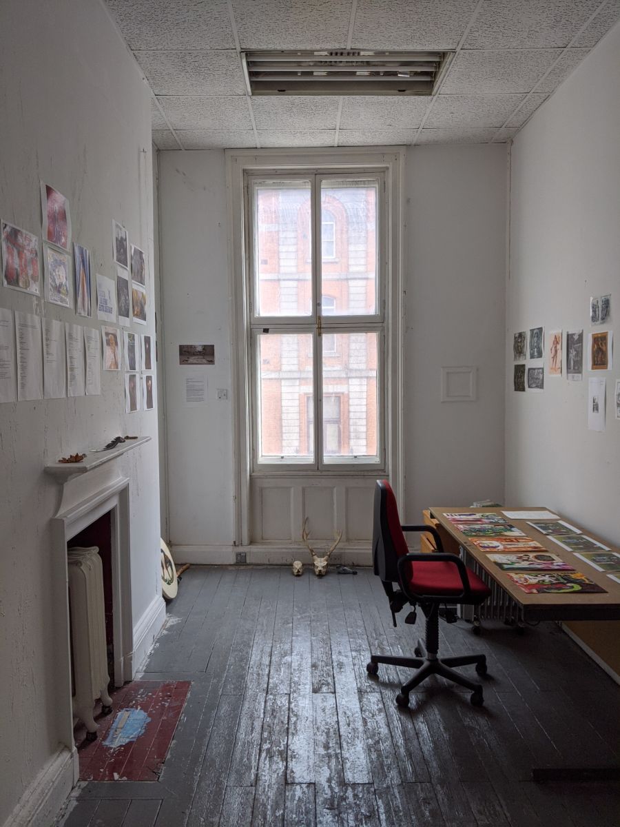 De Druid Archive. An archive of notes, vision journal entries, research imagery, animistic objects and paintings