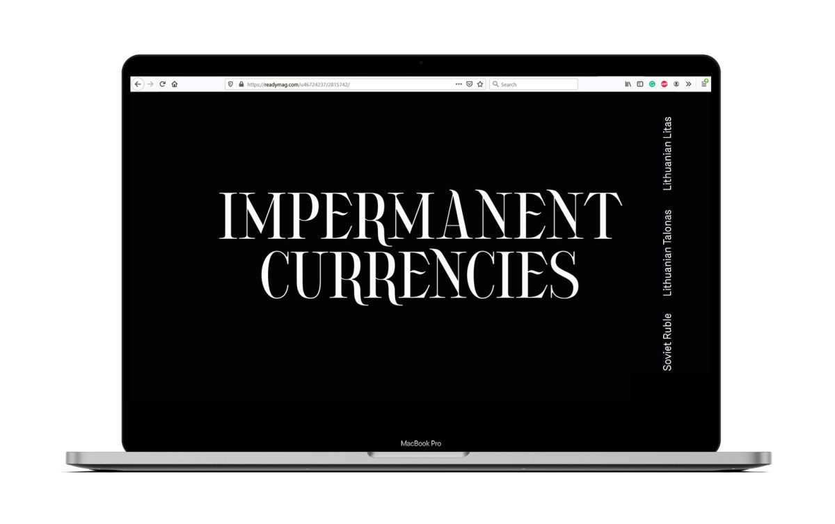 Impermeant Currencies. Website