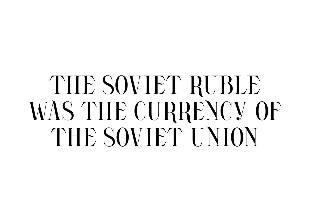 Union. Typeface