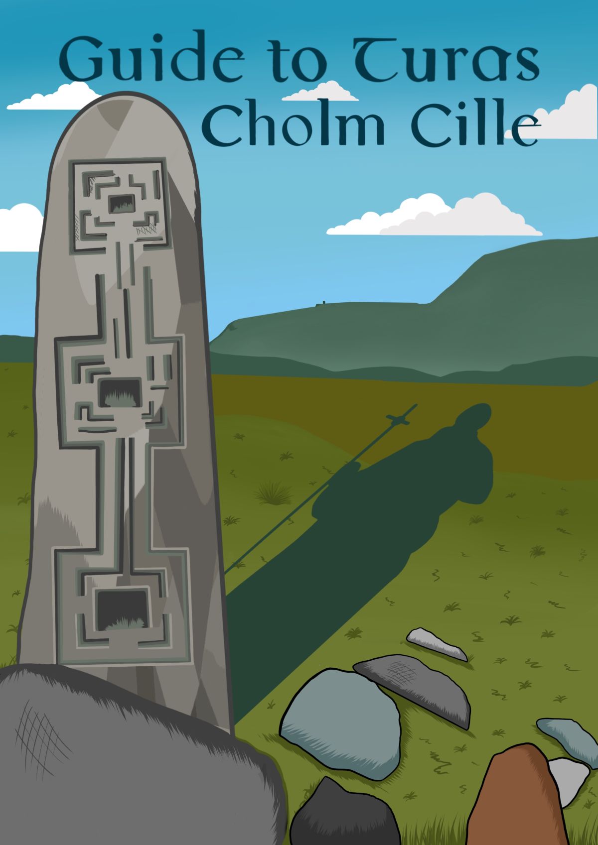 Turas Cholm Cille. Book cover