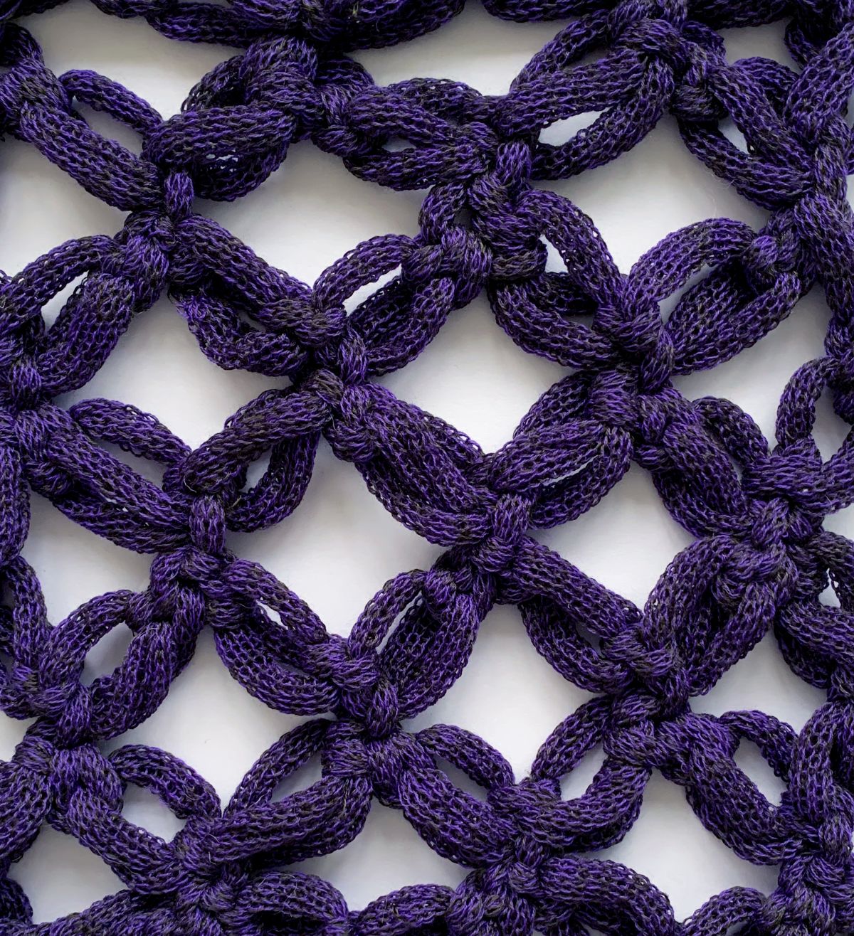Crochet Machine Knit Cord, 100% cashmere
