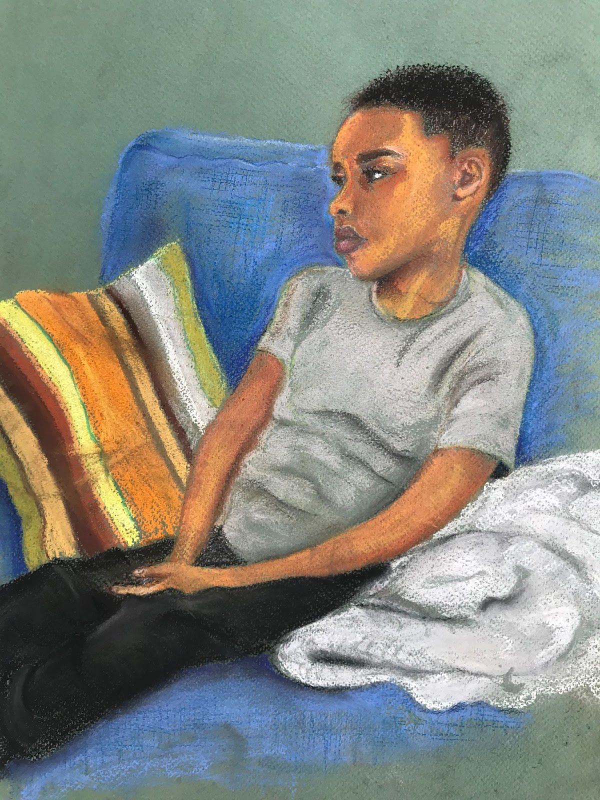 Boy in thought